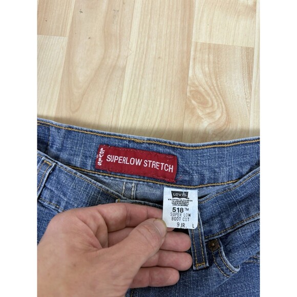 Vintage Y2K Levi’s Women’s Super Low Bootcut Jeans / Size 9 Jr - Picture 9 of 9